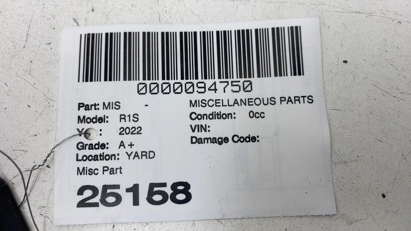 Miscellaneous Parts RIVIAN R1S 22