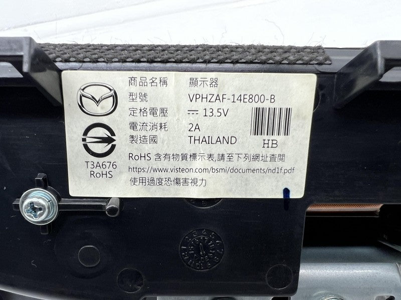 ND1F611J0B ⭕2018-2023 Mazda MX-5 Miata Dash 7" inch Display Screen Dashboard Monitor Module
