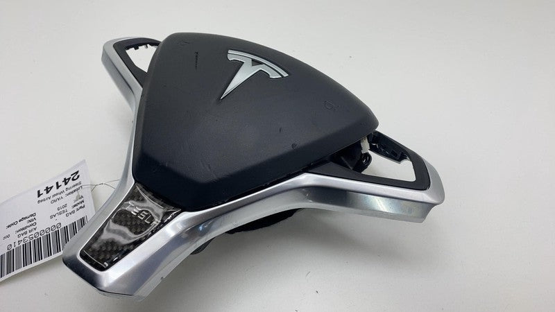 103677801B 2012-2015 Tesla Model S Steering Wheel Airbag Module w/ Retainer Plate Bracket