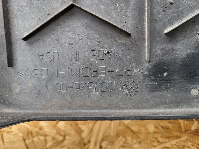 105732600C ⭕ 16-20 Model S Rear Bumper Splash Aero Shield Under Body Diffuser 1057326-00-C