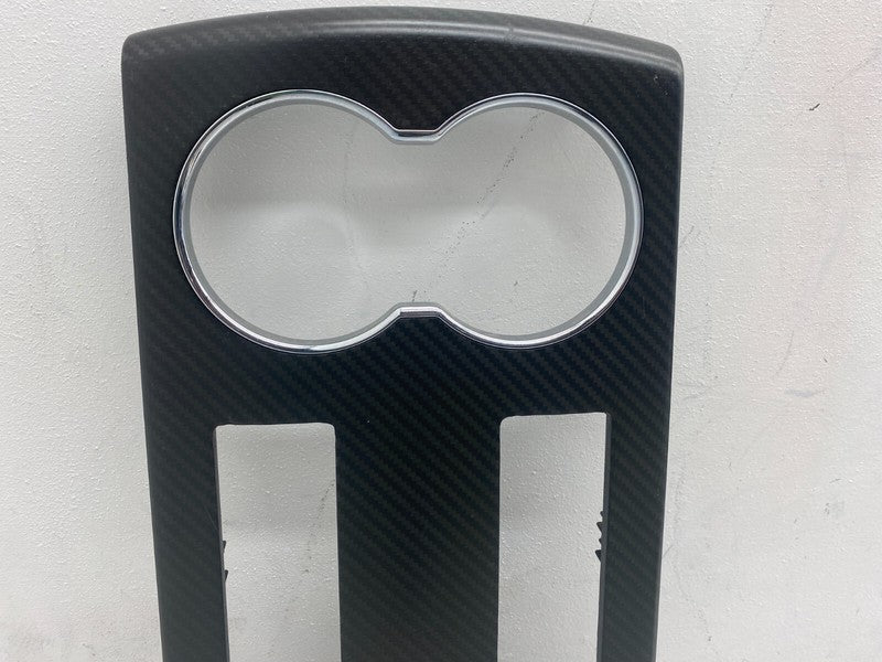 1002362 00 C 12-20 Model S Center Console Floor Finisher Rubber Mat & Cup Holder 1002362-00-C
