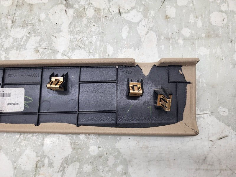 100230200A ⭕ 16-20 Model S Instrument Panel Lower Glove Box Compartment Trim 1002302-00-A