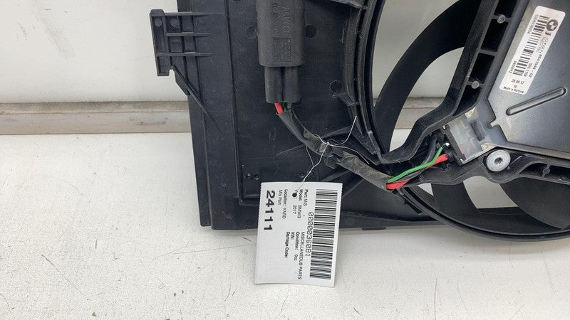 864194802 ⭕ 2014-2020 BMW i3 Hybrid Engine Cooling Radiator Fan Assembly OEM 8641948-02