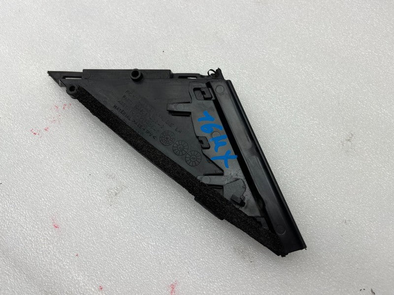 103502700C ⭕ 16-20 Model X Front Left Door Quarter Applique Corner Glass Cover 1034908-00-C