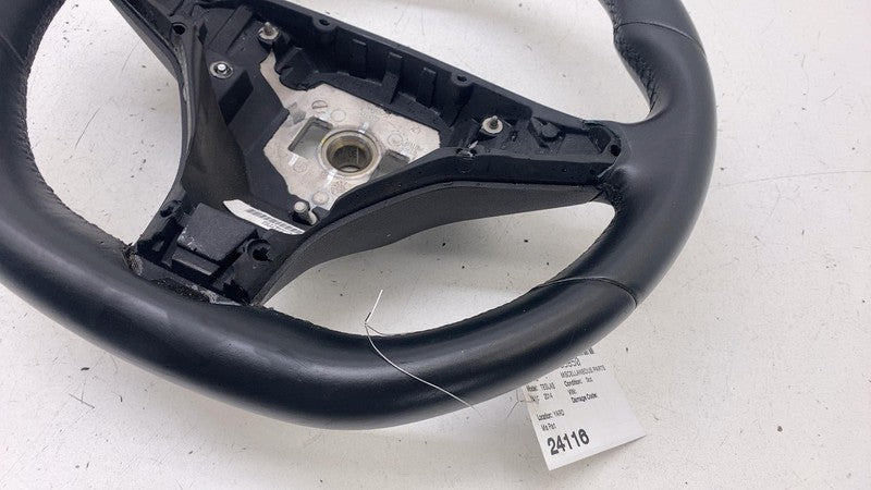⭕2012-2020 Tesla Model S X Driver Steering Wheel Black Assembly 100527