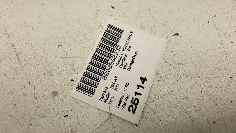 149463100C ⭕ 20-24 Model Y Rear Trunk Lock Latch Sill Molding Trim Cover Panel 1494631-00-C