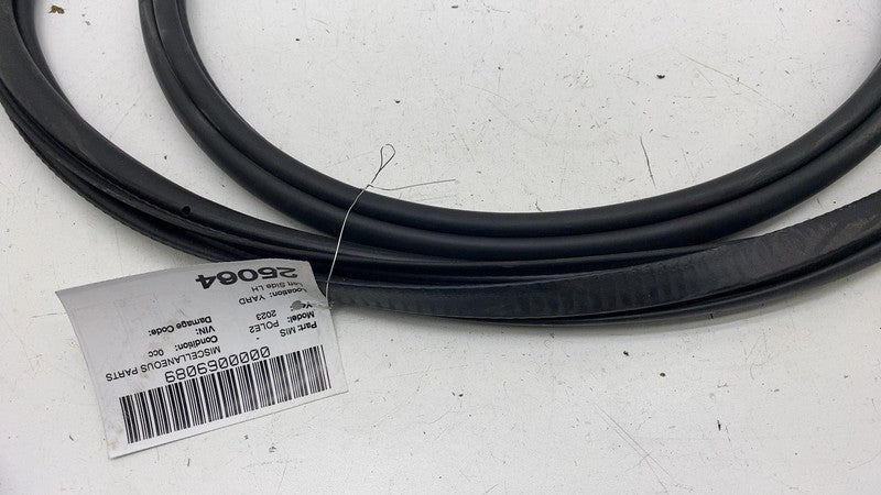 31662570 ⭕ 21-23 Polestar 2 Rear Driver Side Door Body Weatherstrip Seal Left LH 31662570