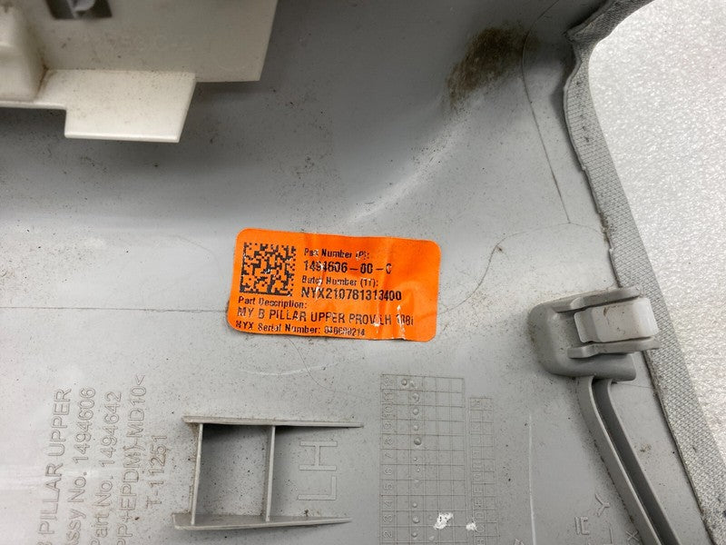 1494606 00 C ⭕ 20-24 Model Y MY Driver Side B-Pillar Upper Trim Cover Panel Left 1494606-00-C