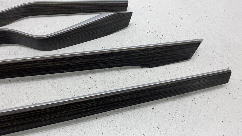 103578900 ⭕ 2016-2020 Tesla Model X SET of Front & Rear Left & Right Door Molding Trim OEM