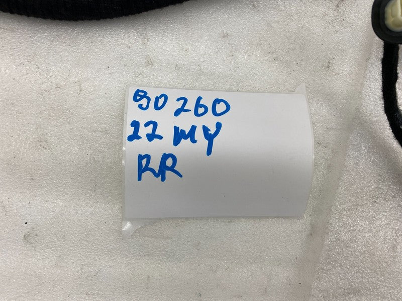 1489054 00 D ⭕ 2020-2023 Tesla Model Y Rear Door Wiring Harness Cable Wire Right 1489054-00-D