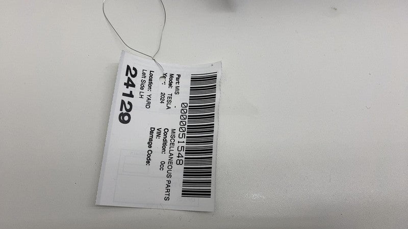 2024 Tesla Cybertruck Rear Driver Side Upper C-Pillar Cover Panel Trim