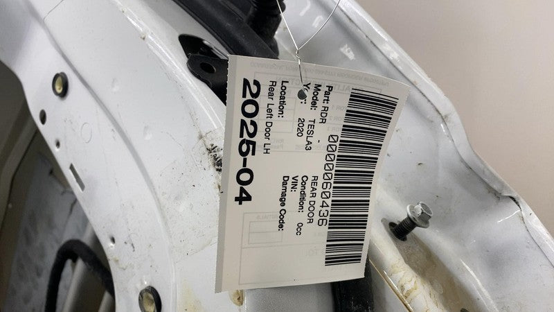 ⭕ 2017-2020 Tesla Model 3 M3 Rear Driver Side Door Shell Panel Left LH Assembly