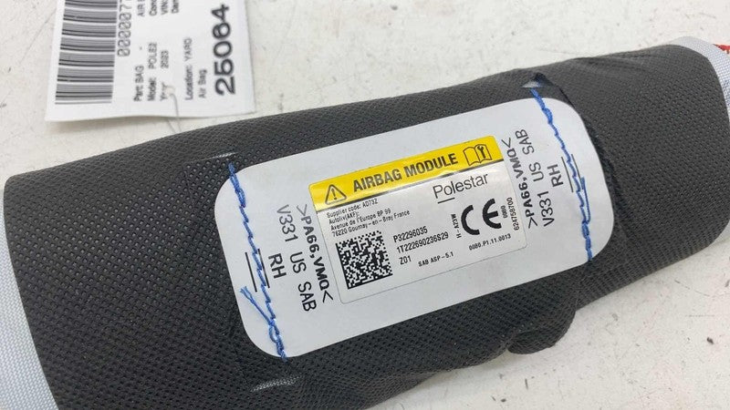 32296035 ⭕ 2021-2023 Polestar 2 Front Passenger Side Seat Airbag SRS Right Assy 32296035