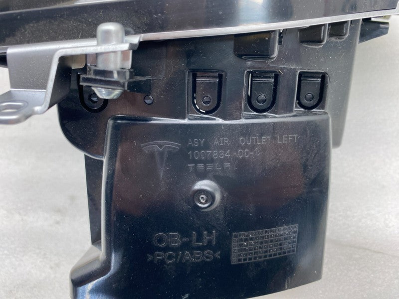 100783400C ⭕12-15 Model S SET of Dash A/C Air Vent Outlet Dashboard Trim Panel 1007821-00-D