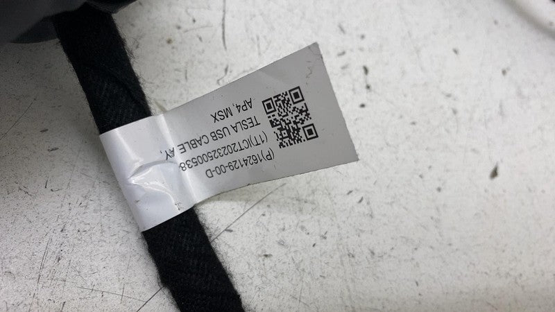 162412900D ⭕ 21-23 Tesla Model S X USB A Hybrid Cable Routing Wiring Harness 1624129-00-D