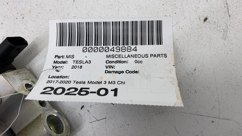 2017-2020 Tesla Model 3 Chiller EXV Oil Fluid Cooler Pump Assembly 108