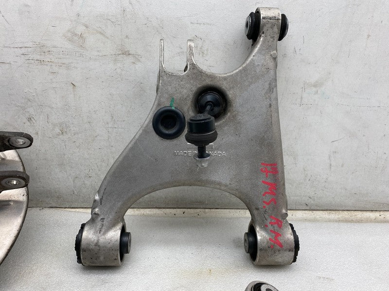 102141600A ⭕ 16-20 Tesla Model S X SET Rear Right Spindle Knuckle & Control Arm Link OEM