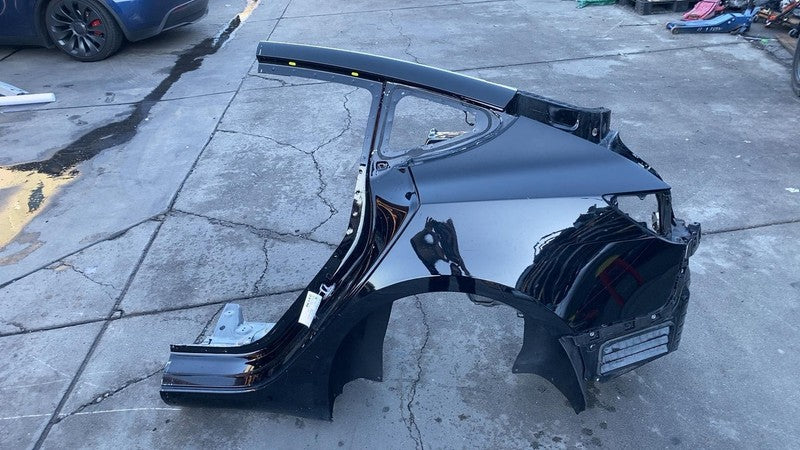 ⭕2021-2023 Tesla Model 3 Rear Left Quarter Panel Structural Cutout LH Black PBSB