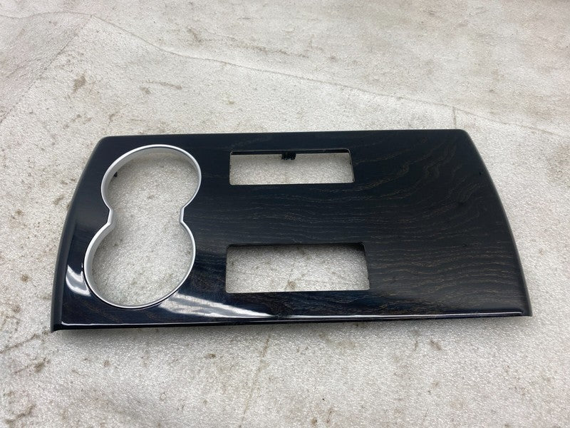 ⭕ 2012-2020 Tesla Model S MS Center Console Cup Holder Trim Cover Assembly Black