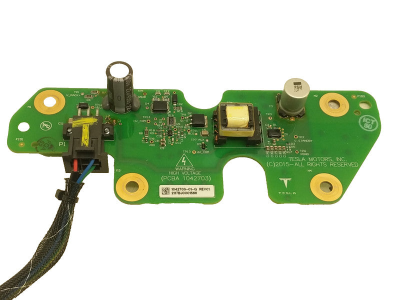 ⭕ 12-20 Model S X PCBA HV High Voltage Battery Standby Supply Board 10