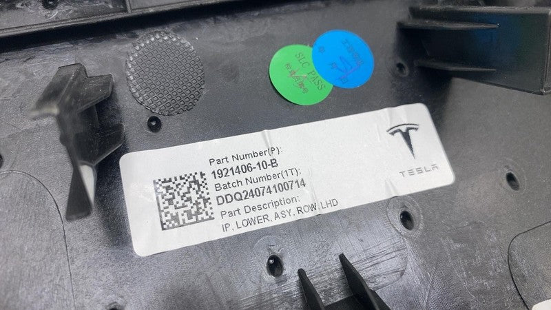 ⭕ 2024-2025 Tesla Model 3 M3 Lower Instrument Panel Trim Assembly 1921