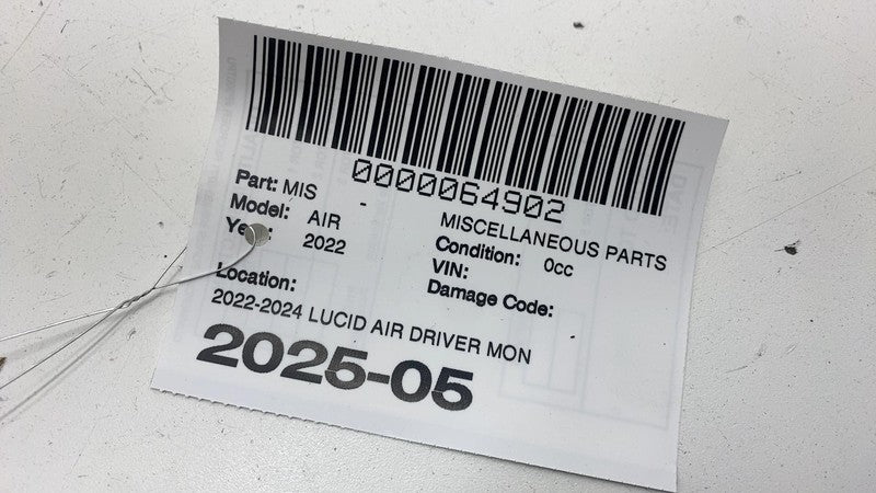 P11 G56300 04 ⭕ 2022-2024 Lucid Air Driver Monitoring System ECU Control Module P11-G56300-04