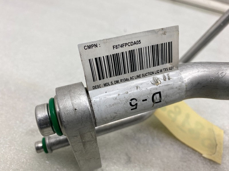 ⭕ 2012-2015 Tesla Model S A/C Air Conditioner Line Liquid Suction Pipe Hose OEM