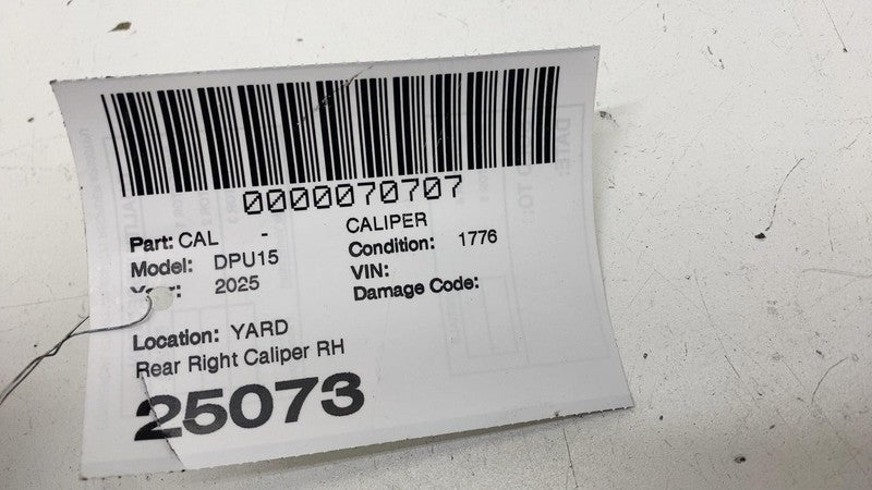 ⭕ 2019-2025 Ram 1500 Rear Passenger Side Caliper w/ Brake Hose Line Ri