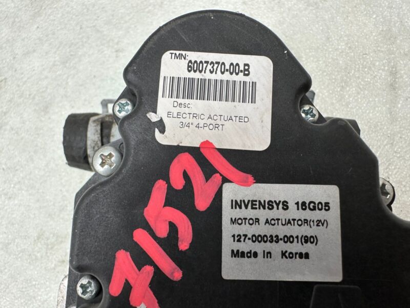 600737000B 2012-2020 Tesla Model S Coolant Pump Cooling Valve Actuator 4-Way 6007370-00-B