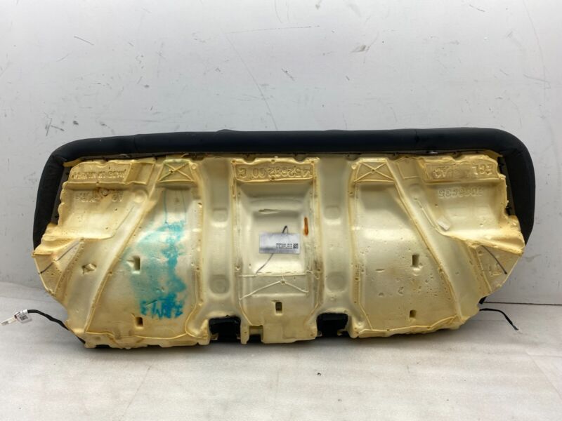 1452685 00 A 2017-2023 Tesla Model 3 M3 Rear 2nd Row Seat Lower Bottom Cushion Leather Black