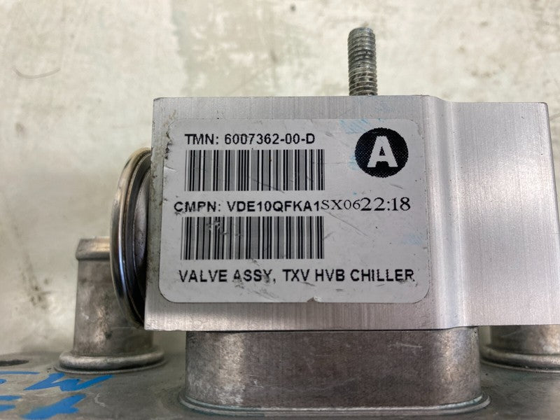 1007476 00 D ⭕ 12-15 Model S High Voltage TXV Battery Chiller Valve w/o Solenoid 6007362-00-D