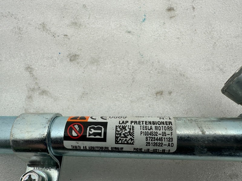 1004532 05 F ⭕ 12-15 Model S Front Driver Side Outboard Lap Pretensioner Left LH 1004532-05-F