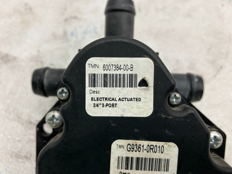600738400B ⭕12-20 Model S 3-Way Port Coolant Valve Electric Actuator 3/4" inch 6007384-00-B