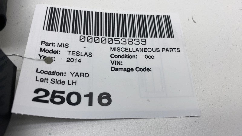 12-20 Tesla Model S Left Seat Belt 1st Row Lap Pretensioner Model X 16