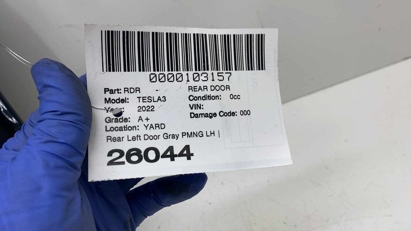 ⭕ 2021-2023 Tesla Model 3 M3 Rear Driver Side Door Shell Panel Left LH
