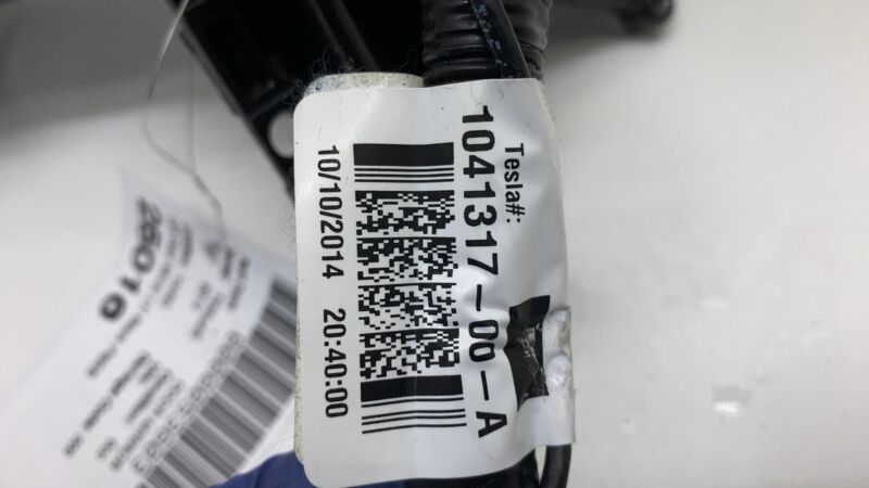 2012-2015 Tesla Model S Driver Exterior Rear View Door Mirror Left LH Black PBSB
