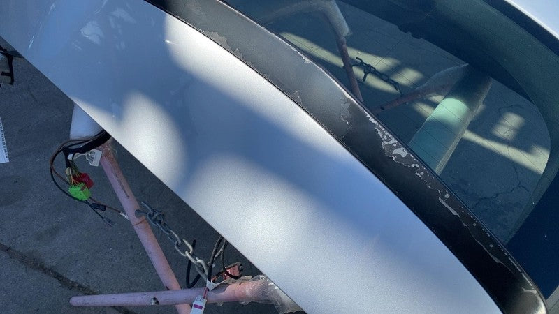 2011-2014 Porsche Cayenne S Rear Trunk Hatch Tailgate Liftgate Shell Silver LX7W