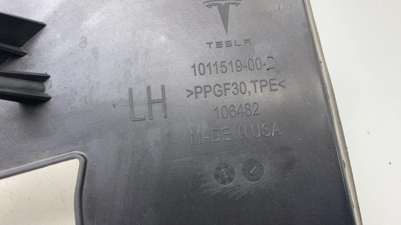 101151900D ⭕12-15 Tesla Model S Front Left A/C Air Conditioner Condenser Duct 1011519-00-D