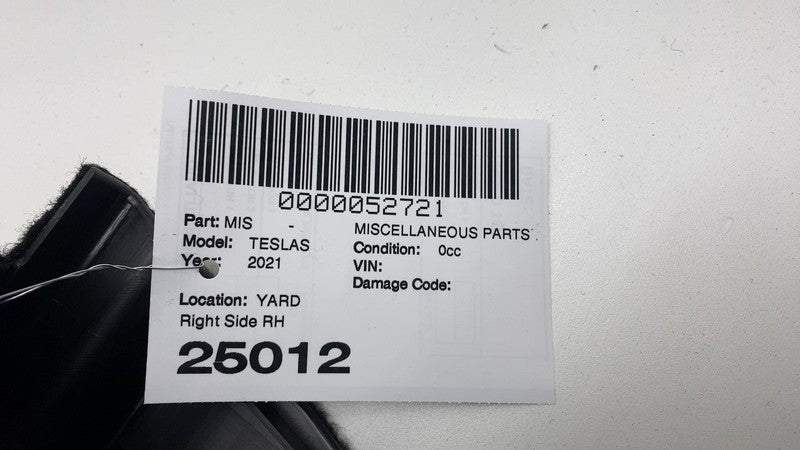 160653700B 2021-2024 Tesla Model S Passenger Soft Trim Trunk Bracket Right RH 1606537-00-B