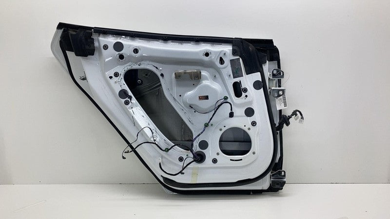 2012-2015 Tesla Model S MS Rear Driver Side Door Shell Panel Left LH White PPSW