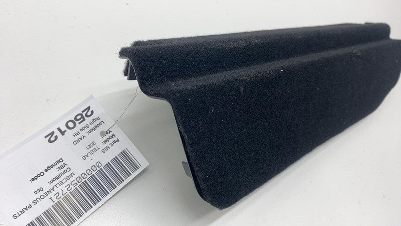 160653700B 2021-2024 Tesla Model S Passenger Soft Trim Trunk Bracket Right RH 1606537-00-B