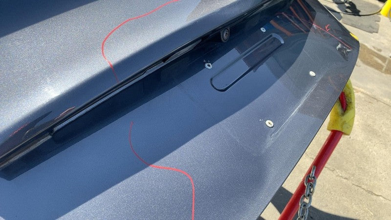 ⭕17-20 Tesla Model 3 Rear Trunk Tailgate Liftgate Deck Lid Shell Panel Gray PMNG