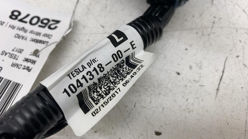 ⭕12-20 Model S Front Right Exterior Side View Door Mirror Gray PMNG 10