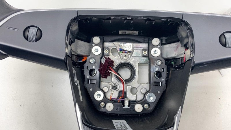 1735339-70-E 2024 2025 Tesla Model 3 Front Highland Steering Wheel Leather w/ Control Switch
