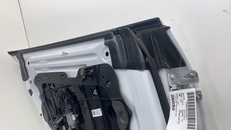 ⭕ 2017-2020 Tesla Model 3 Rear Driver Side Door Shell Panel Left LH White - PPSW