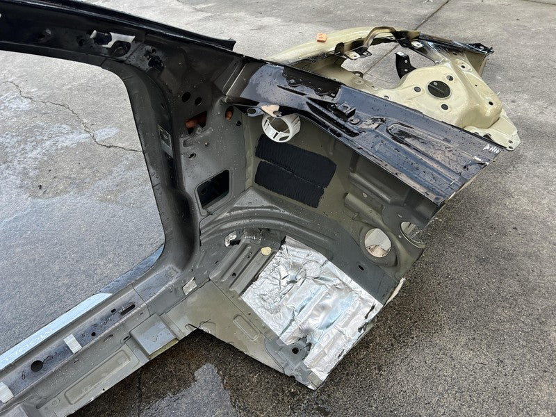 2017-2023 Tesla Model 3 Front Left Apron Frame Rail Structural Cut Black - PBSB