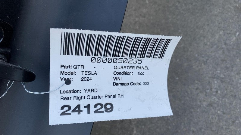 1917292-ST-A 2024-2025 Tesla Cybertruck Passenger Body Side Outer Structural Frame Right RH