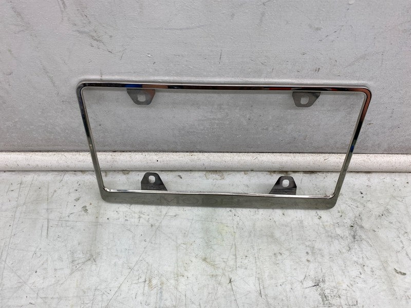 1096845-00-A ⭕ 2017-2023 Tesla Model 3 Rear Chrome License Plate Frame Assembly 1096845-00-A