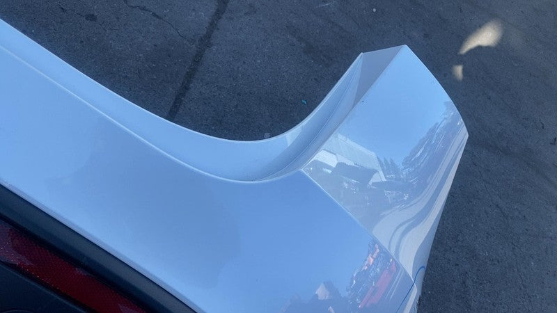 1540120-01-E 2023-2025 Tesla Model Y Rear Bumper Cover & Lower Valance Diffuser White - PPSW