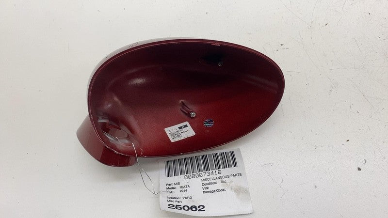 ⭕ 09-15 Mazda MX-5 Miata Right Exterior Rear View Door Mirror Cap Cover Red 41G